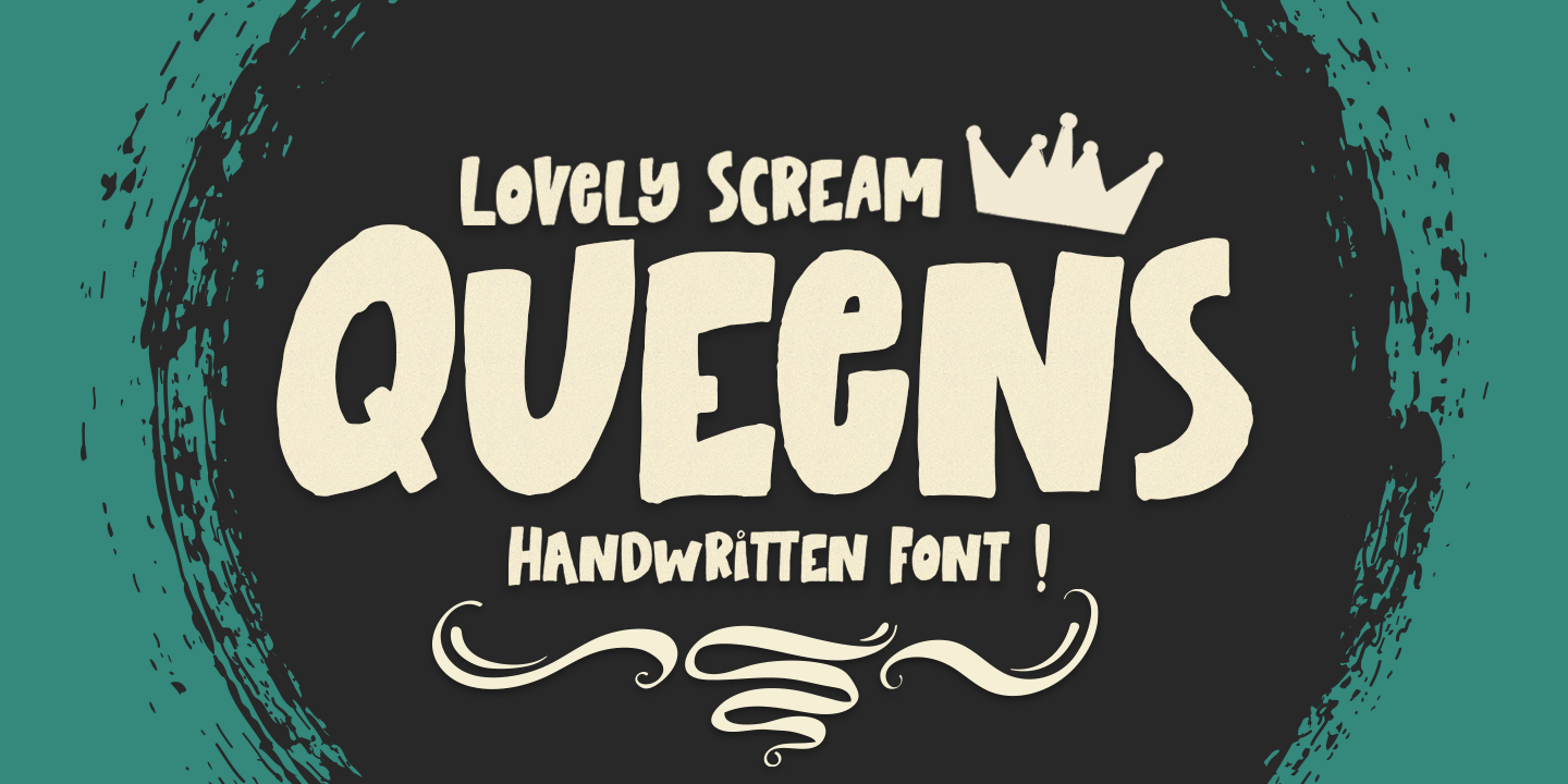 Lovely Scream Queens Regular Font preview